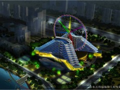 聊城东昌湖景观亮化工程-景观照明工程