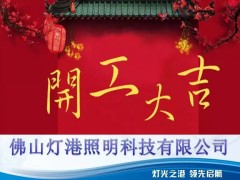 2017,灯港照明开工大吉!