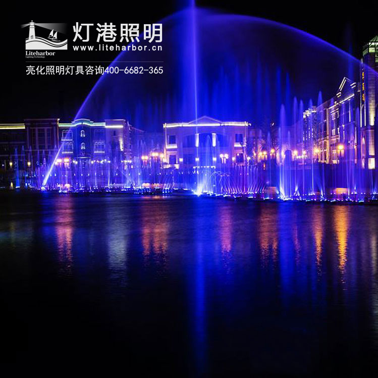 喷泉景观亮化